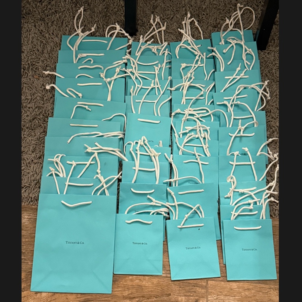 40 Tiffany Co Gift Bags